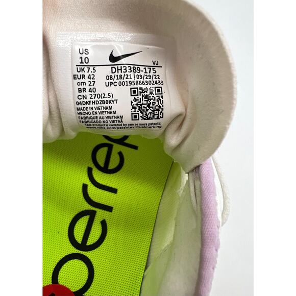 Nike Air Zoom SupperRep 3 Premium Women White Volt Sneakers DH3389-175 Size 10 - Picture 3 of 12